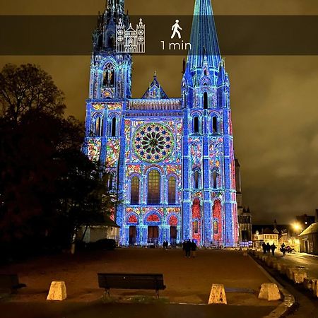 Henri En Scene - Charme & Confort En Hypercentre Chartres - Au Pied De La Cathedrale מראה חיצוני תמונה